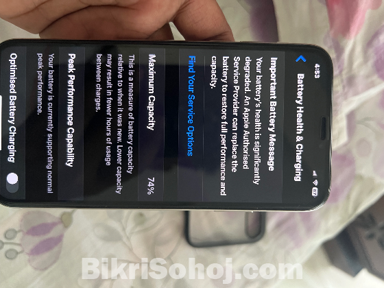 Iphone xs silver 256gb